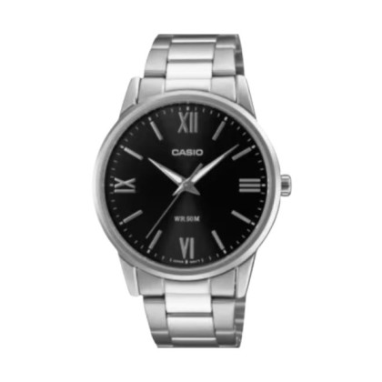 Casio General MTP-1303DD-1AV Silver Stainless Steel Band Men Watch